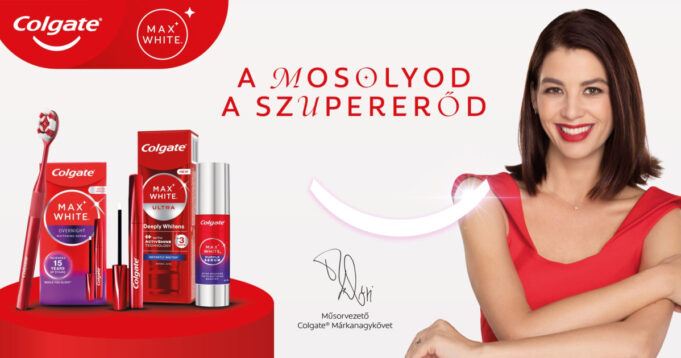 Ördög Nóri lett a Colgate új márkanagykövete – a ragyogó mosoly a beauty rutin része