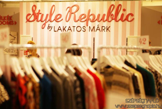 A Westendben nyitotta meg második Style Republic üzletét Lakatos Márk